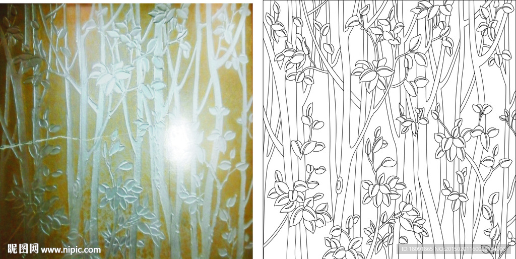 树  艺术玻璃