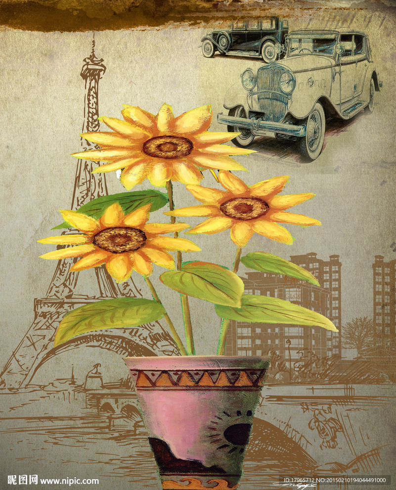 欧美油画 欧美风情