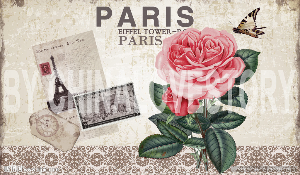 欧美风格装饰画