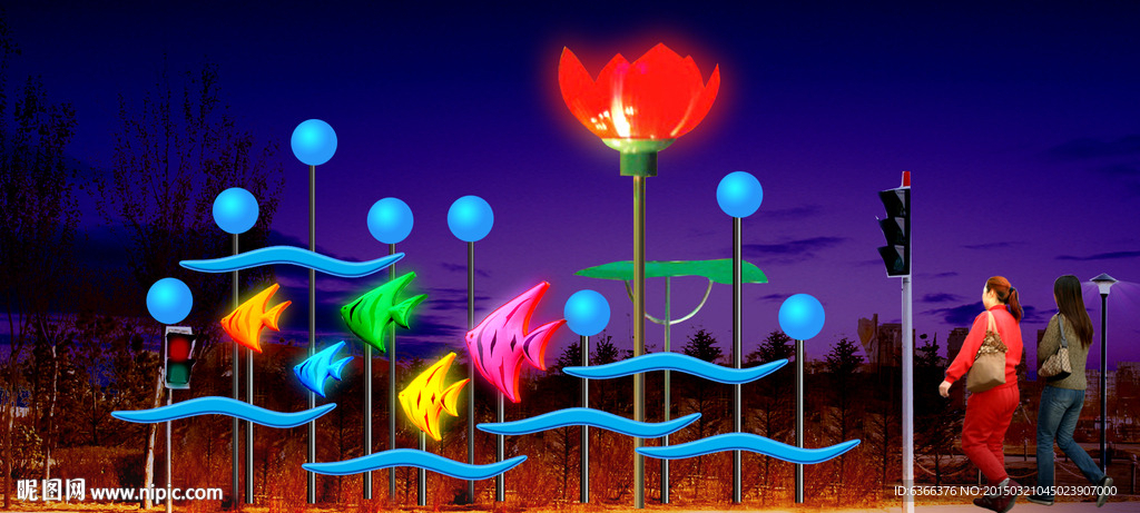 春节灯展 元宵节灯展 节日亮化