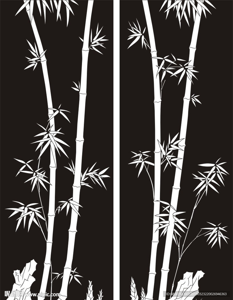 竹报平安 竹子 毛竹 四君子