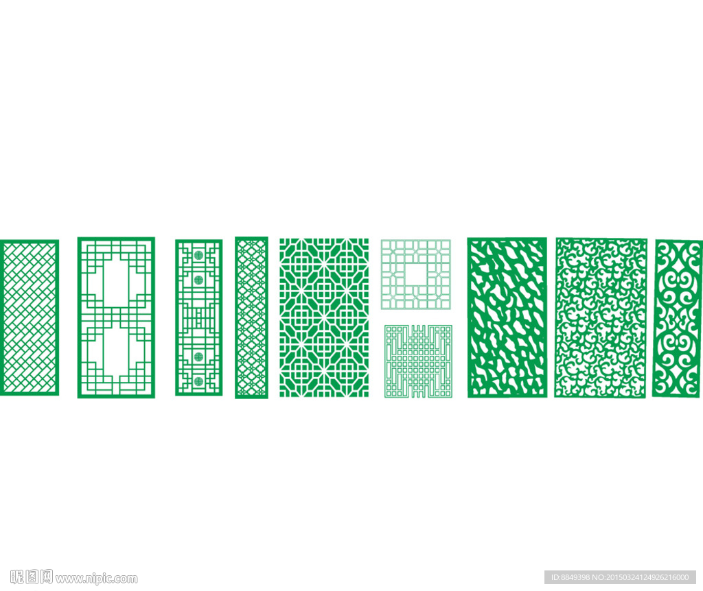 雕花隔断 镂空花形 台板雕刻