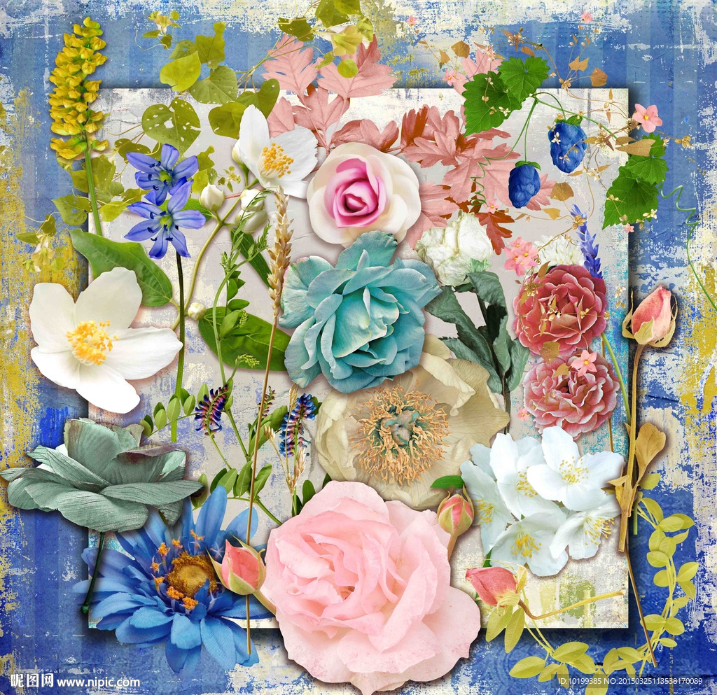 田园 花朵 素材 鲜花