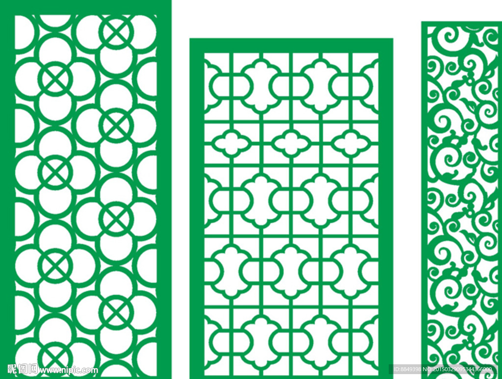 雕花隔断 镂空花形 台板雕刻