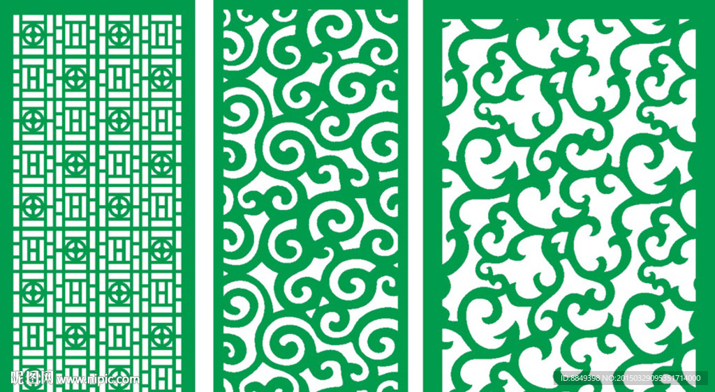 雕花隔断 镂空花形 台板雕刻