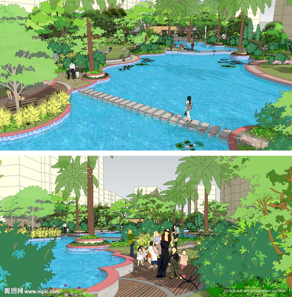 某小区欧式风格景观设计