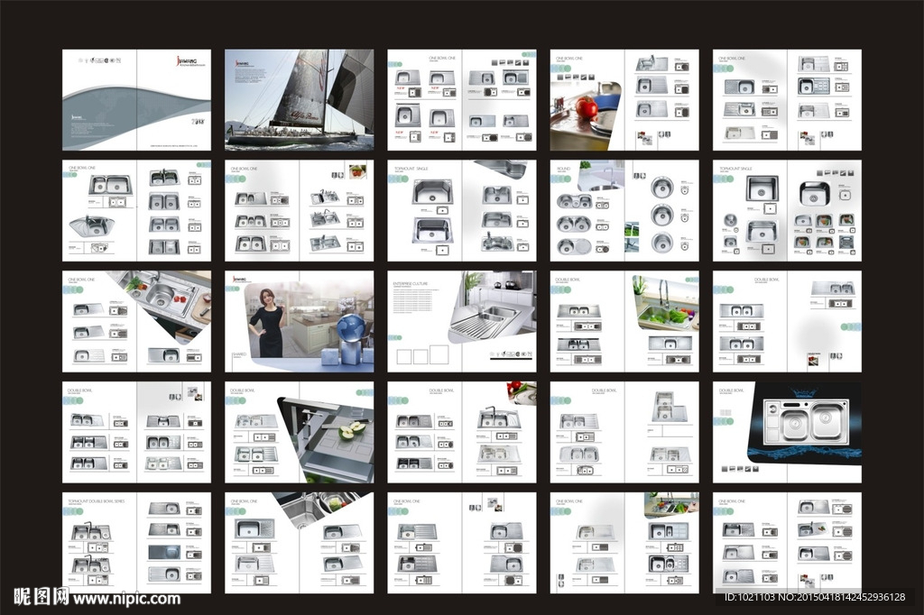 卫浴画册 洗手盆