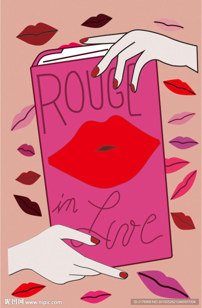 嘴唇 rouse 玫瑰 情人