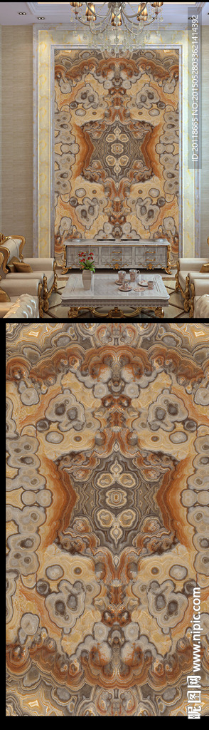 皇室飞花欧式花纹电视背景墙雕刻