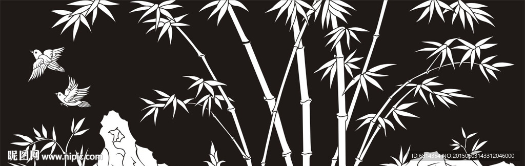 竹报平安 竹子 毛竹 四君子