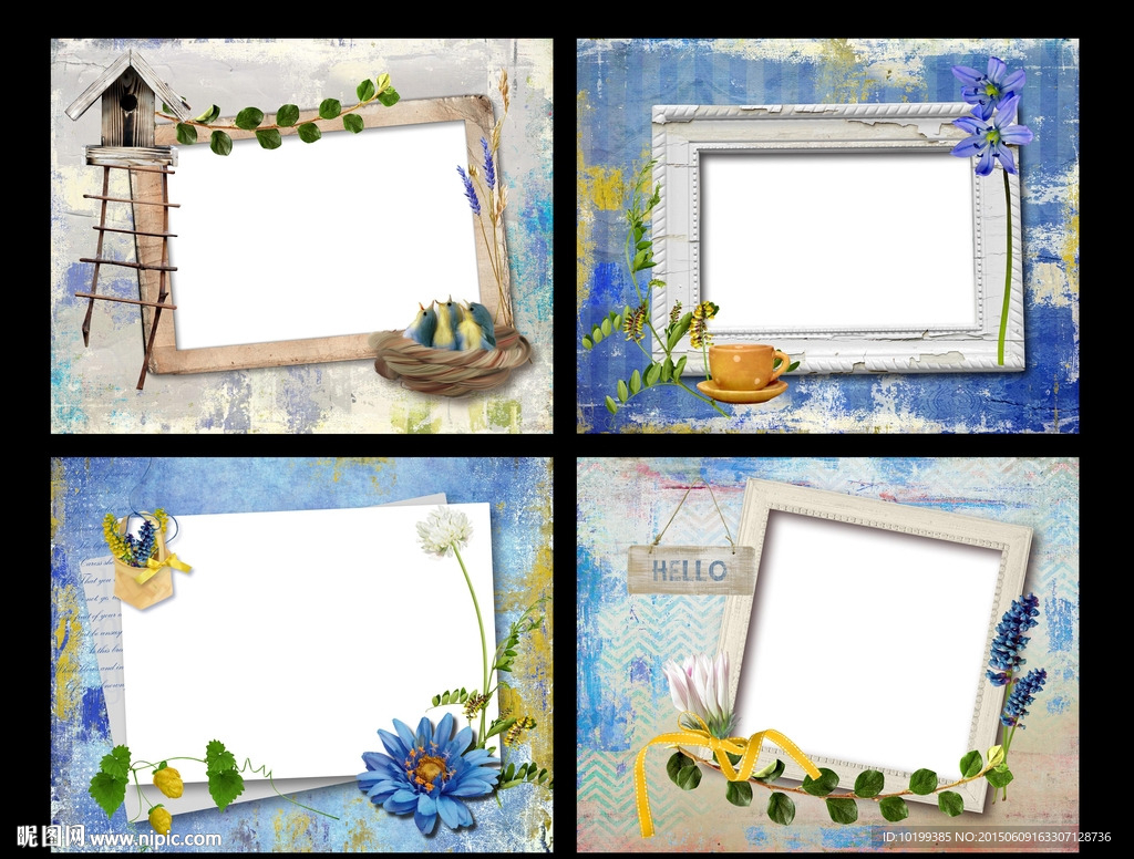 田园 相册 相框