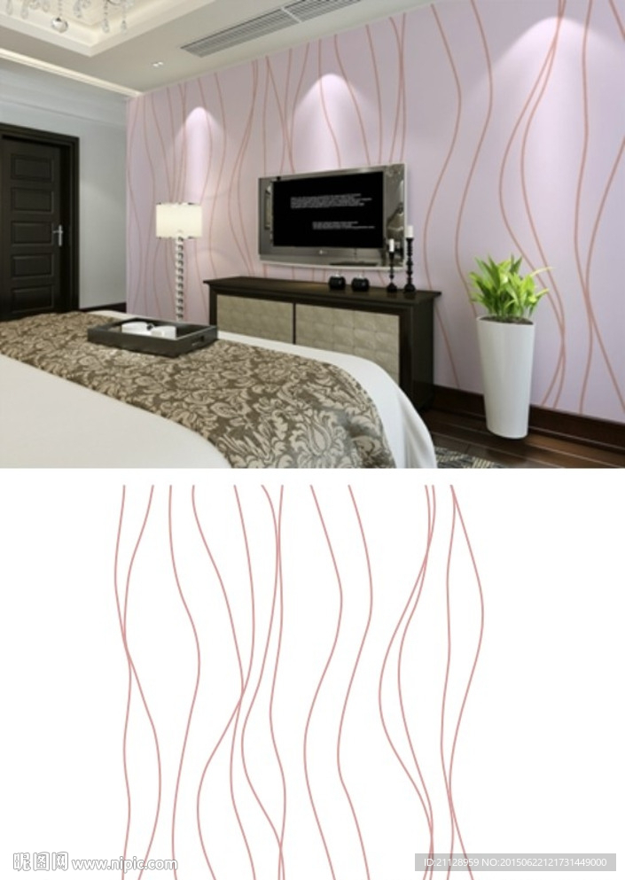 硅藻泥 刻花 电视背景墙 对角