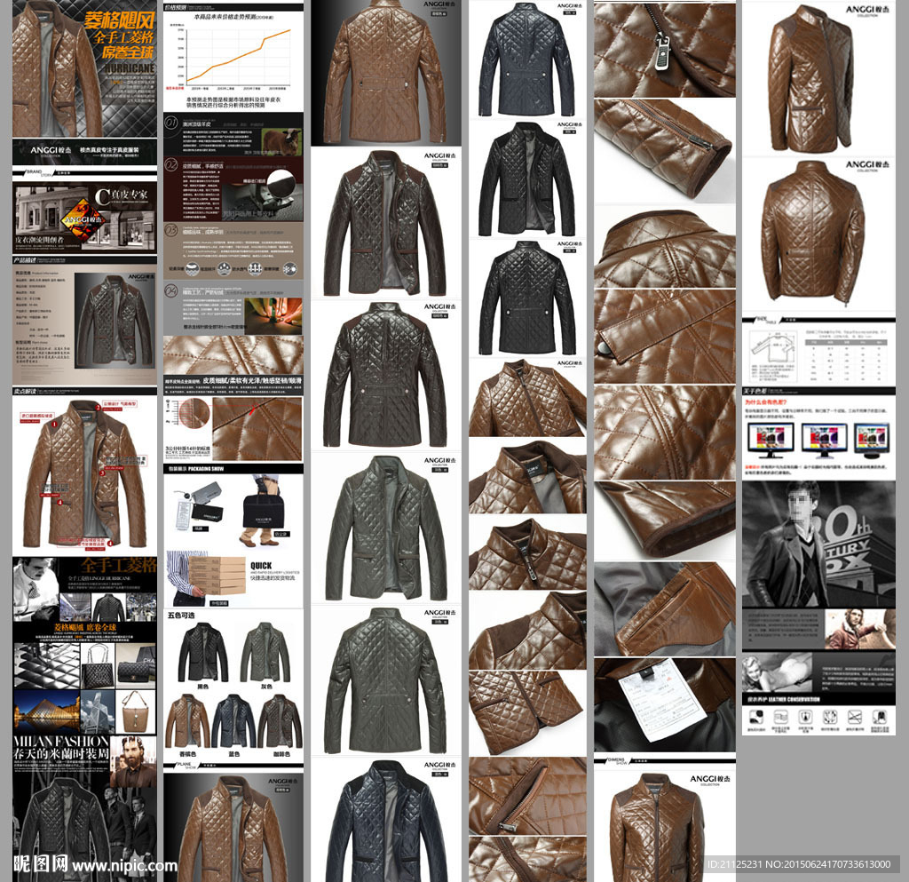 手工菱格绵羊皮衣宝贝描述模版