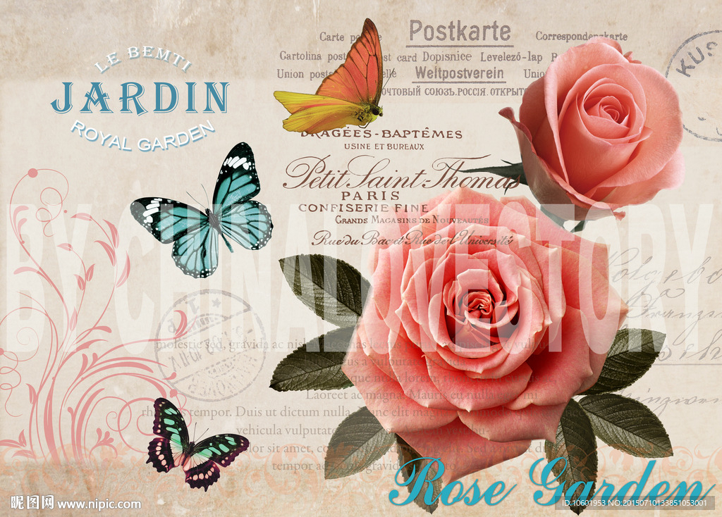 欧美风格装饰画