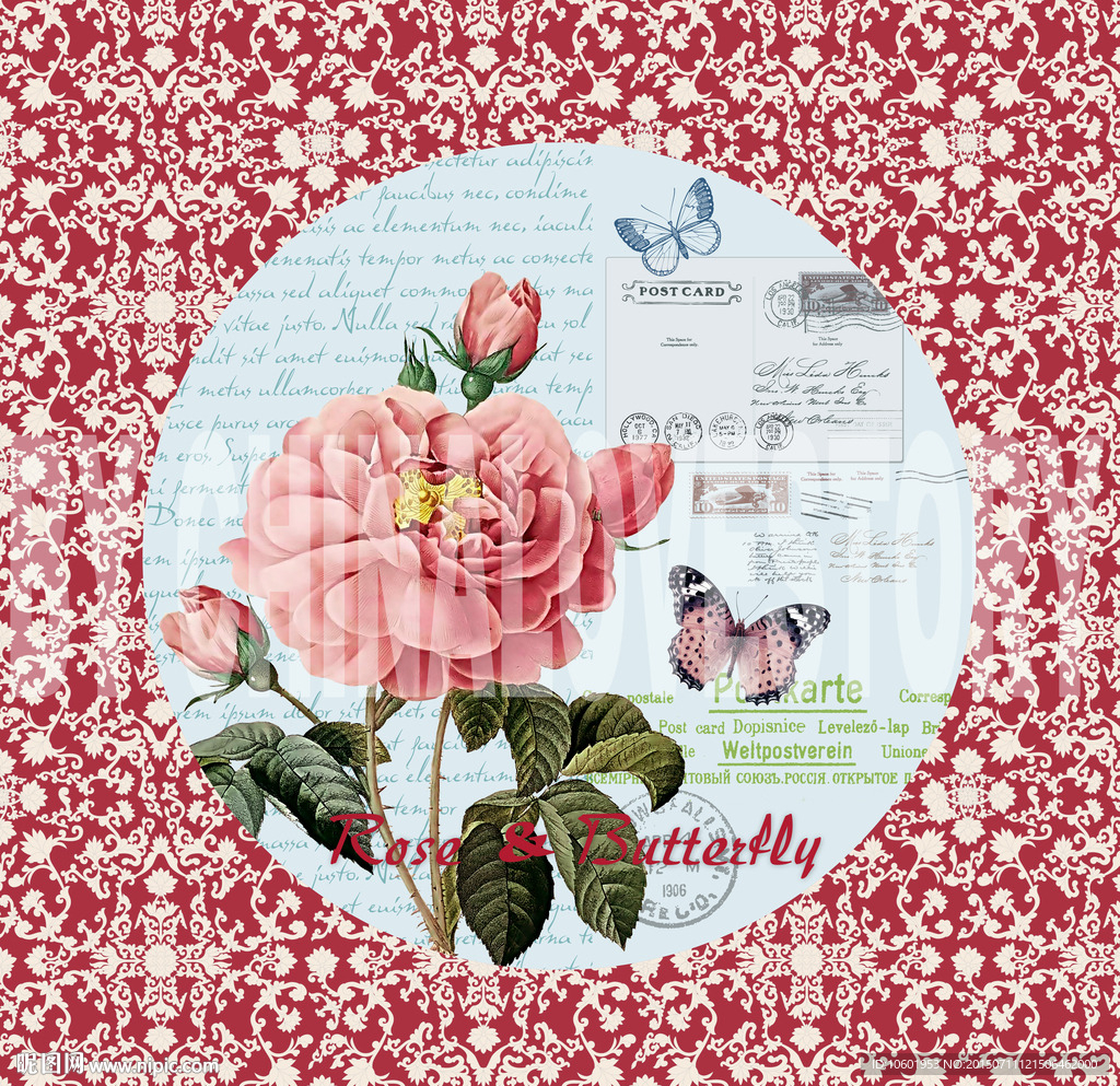 欧美风格装饰画