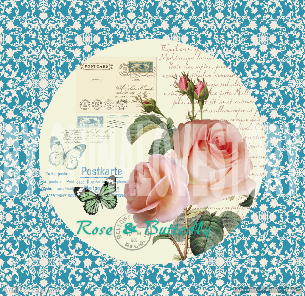 欧美风格装饰画