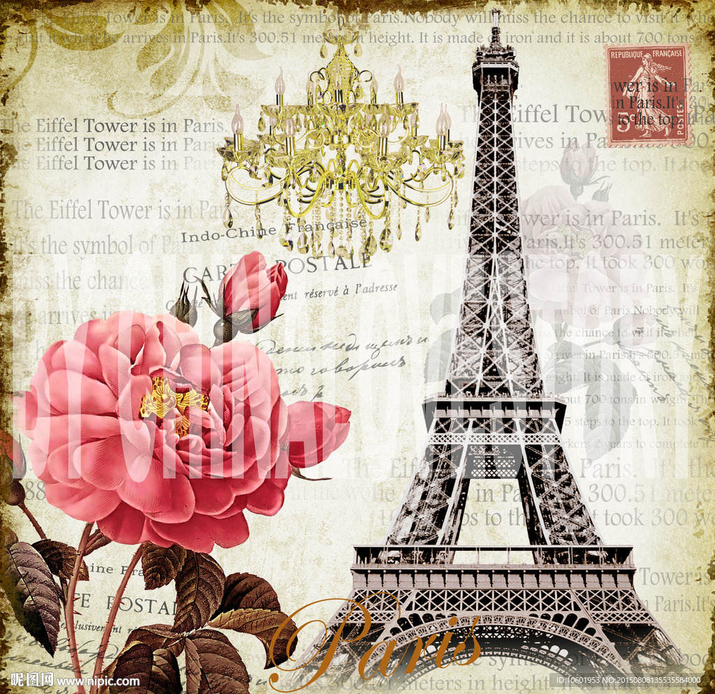 欧美风格装饰画