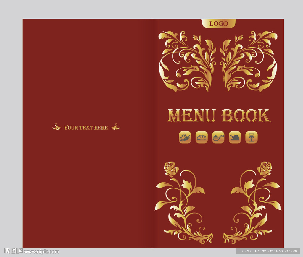 菜单封面