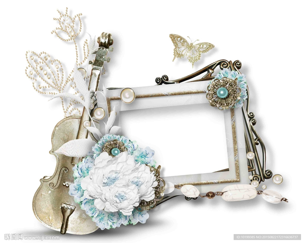 相框 婚礼素材 复古边框