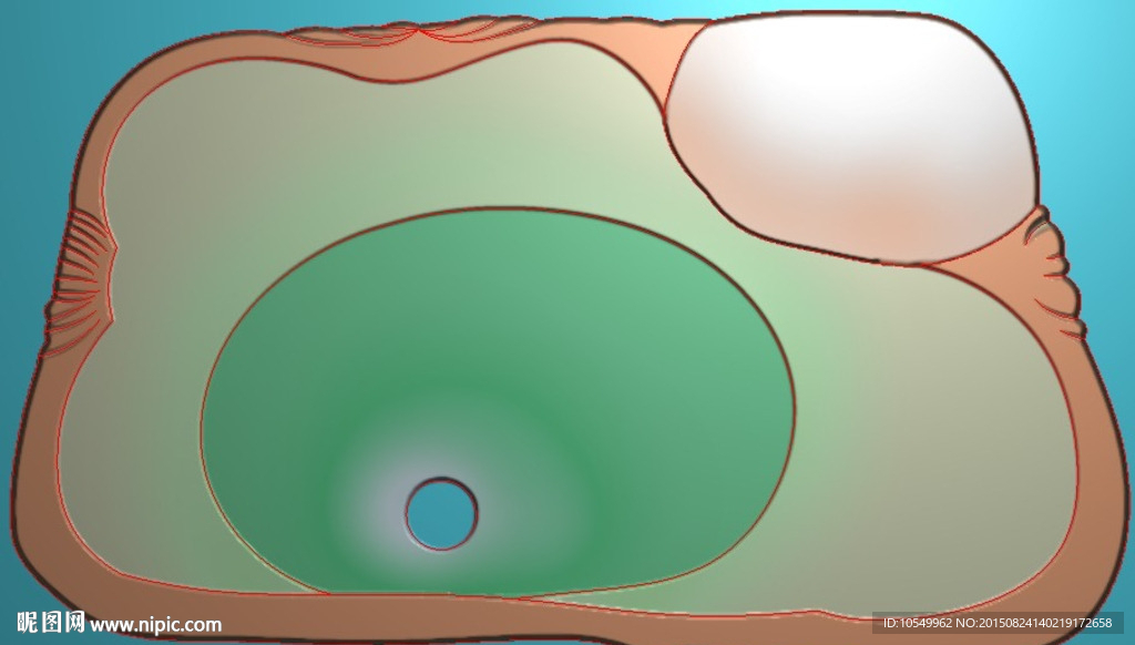 艺术茶盘精雕图