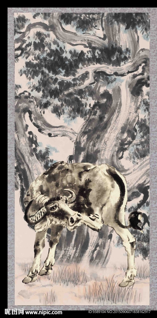 牛国画
