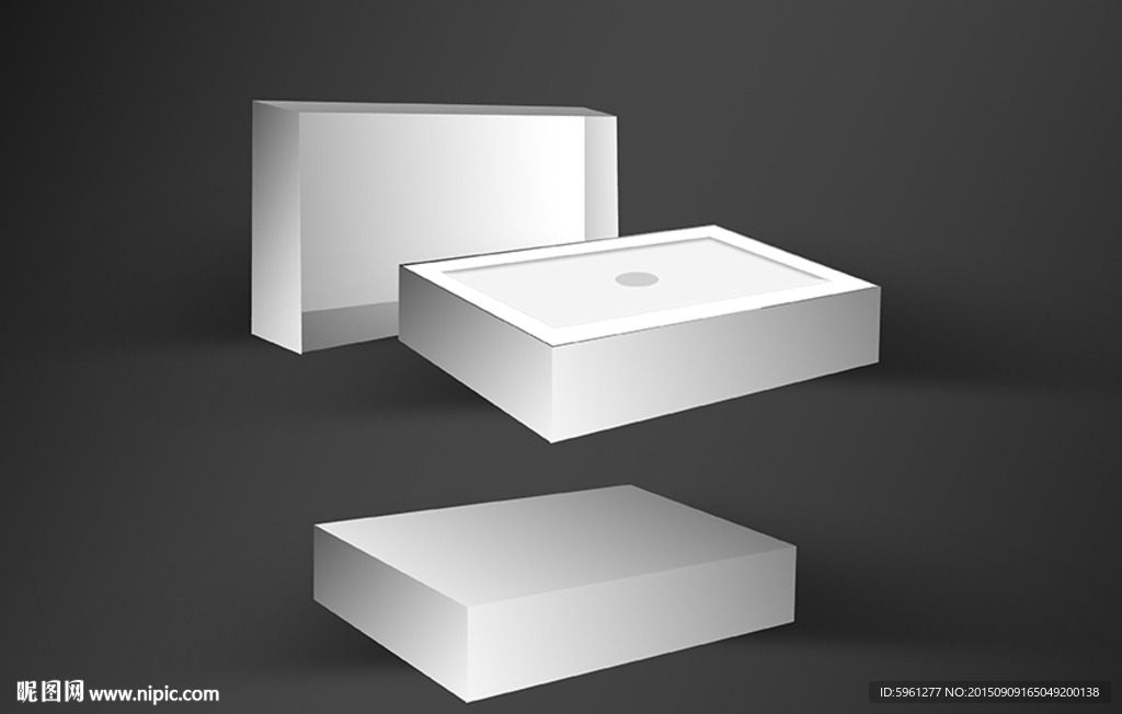 包装效果图 模版