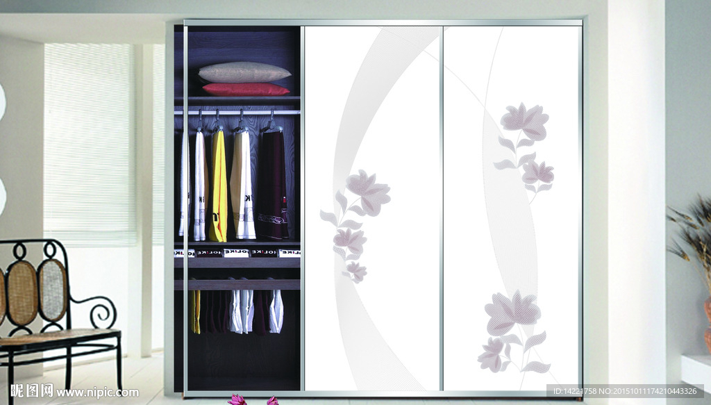 风采依旧 推拉衣柜门