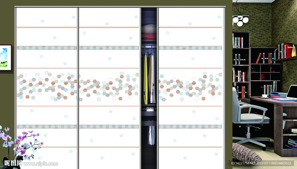 非凡梦想 衣柜门