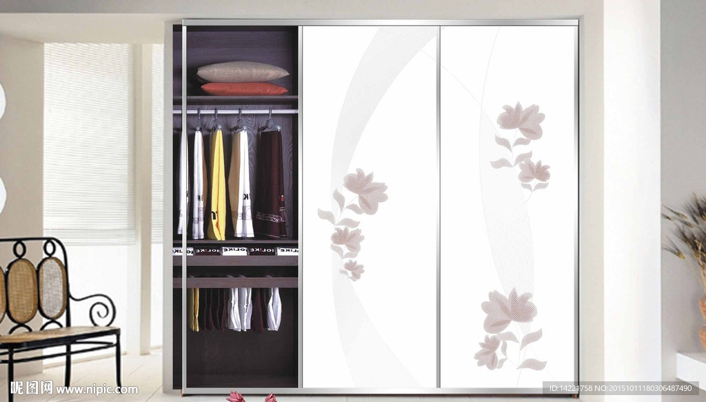 风采依旧 衣柜门   移门图案