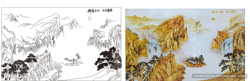 锦锈江山 左右逢源