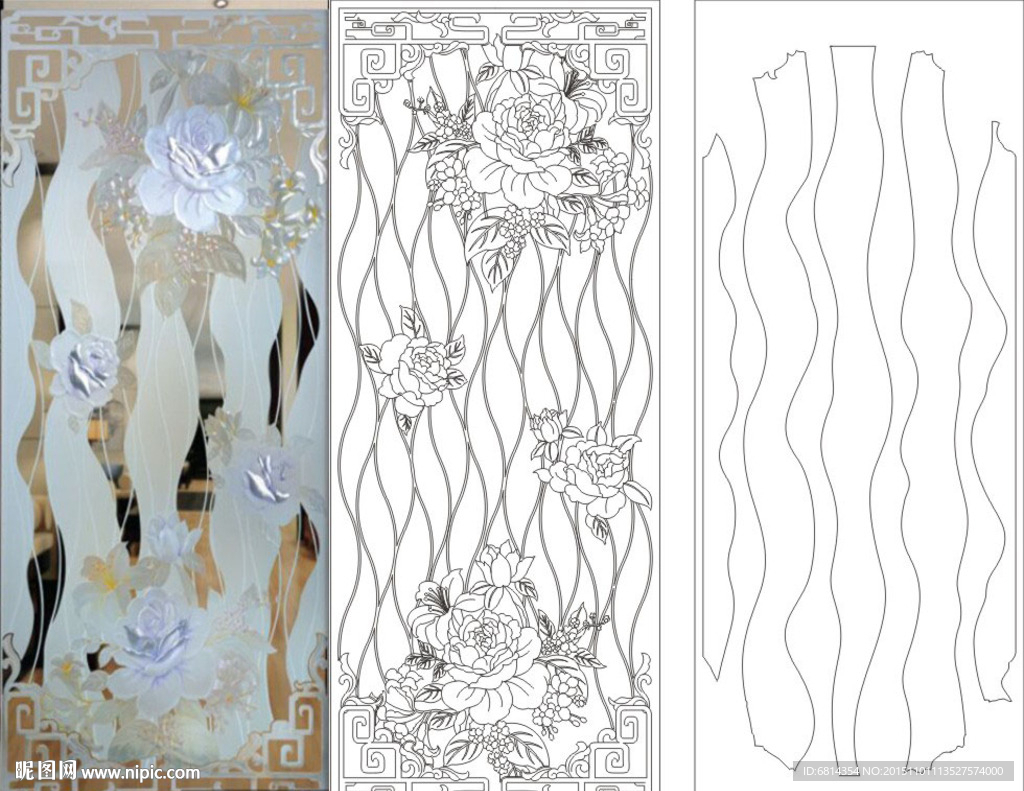 玫瑰 月季花 曲线 浪漫 欧式