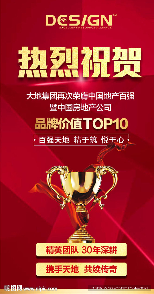 热烈祝贺荣获名次