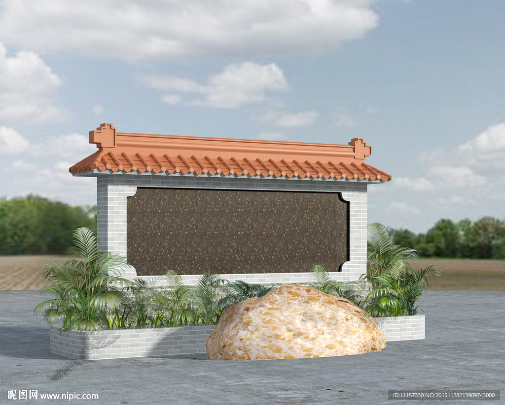 中式仿古小建筑