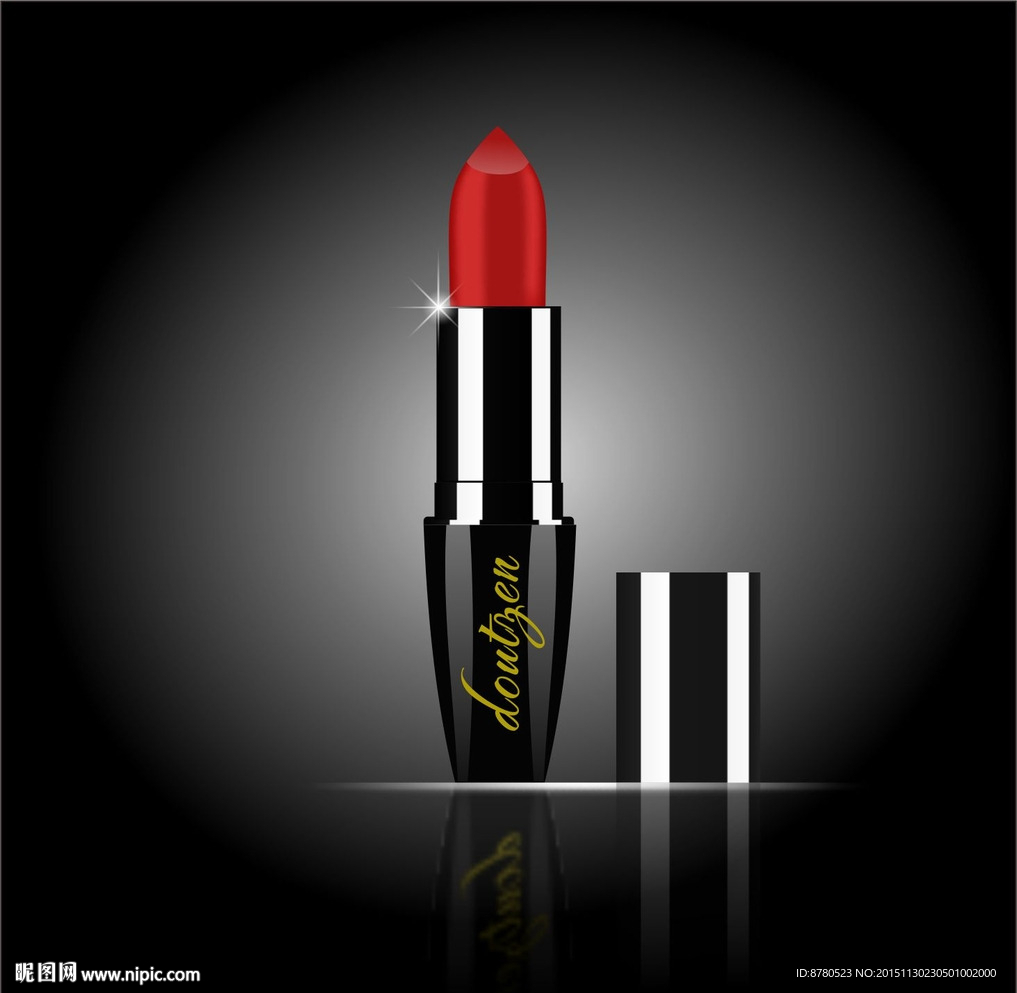 唇膏  口红矢量图设计