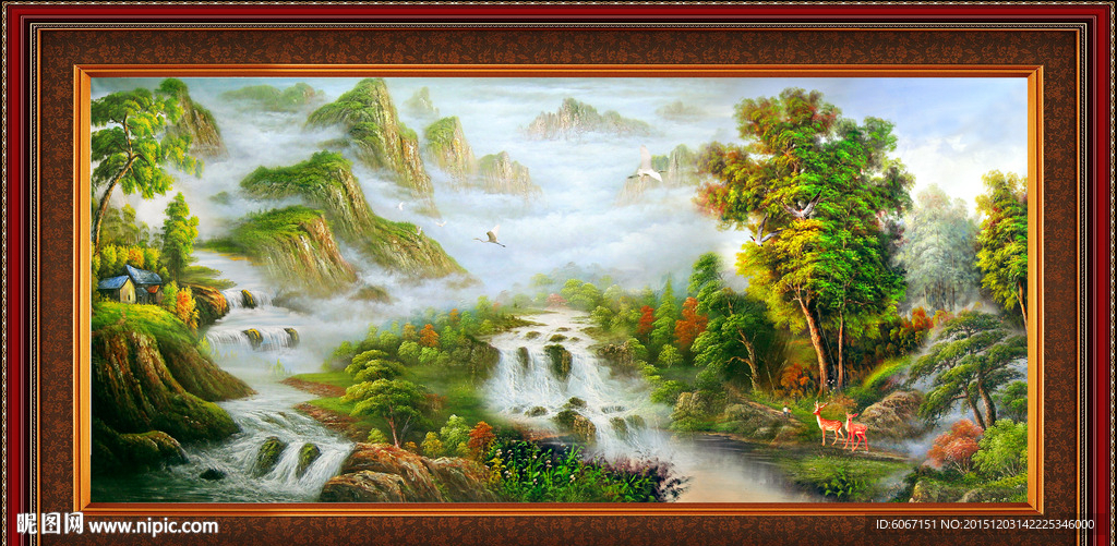 欧美风格装饰画