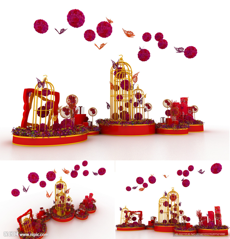 商场美陈 商场装饰