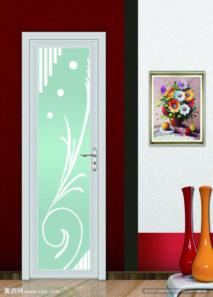 移门室内效果铝合金门平开门图册