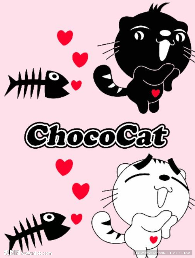 卡通猫（内含高清图片）