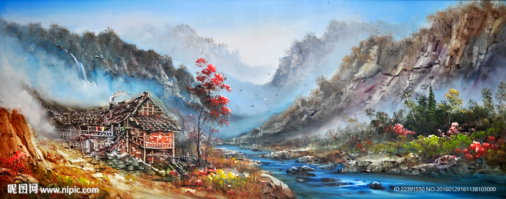 油画(不分层）