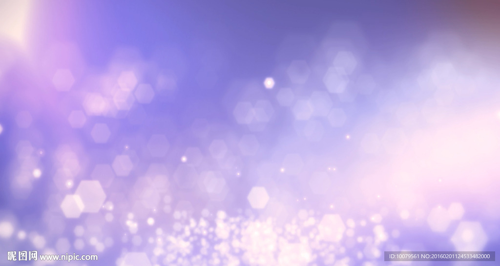 紫色梦幻粒子效果