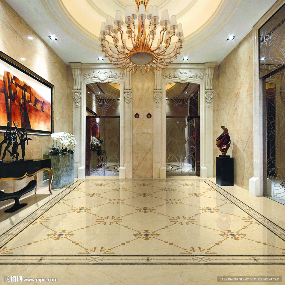 电梯间 走廊设计 通道 过道