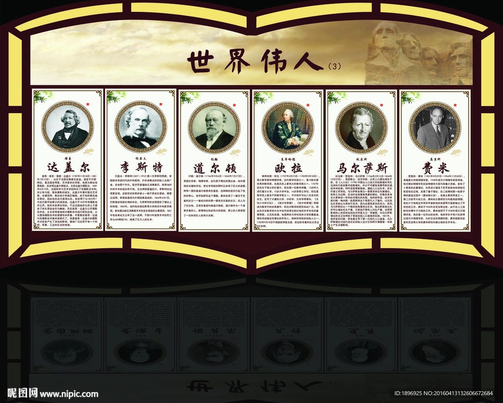 世界伟人系列三