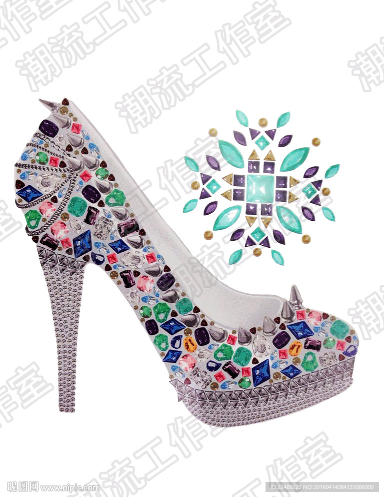 潮流工作室（内含高清分层图）