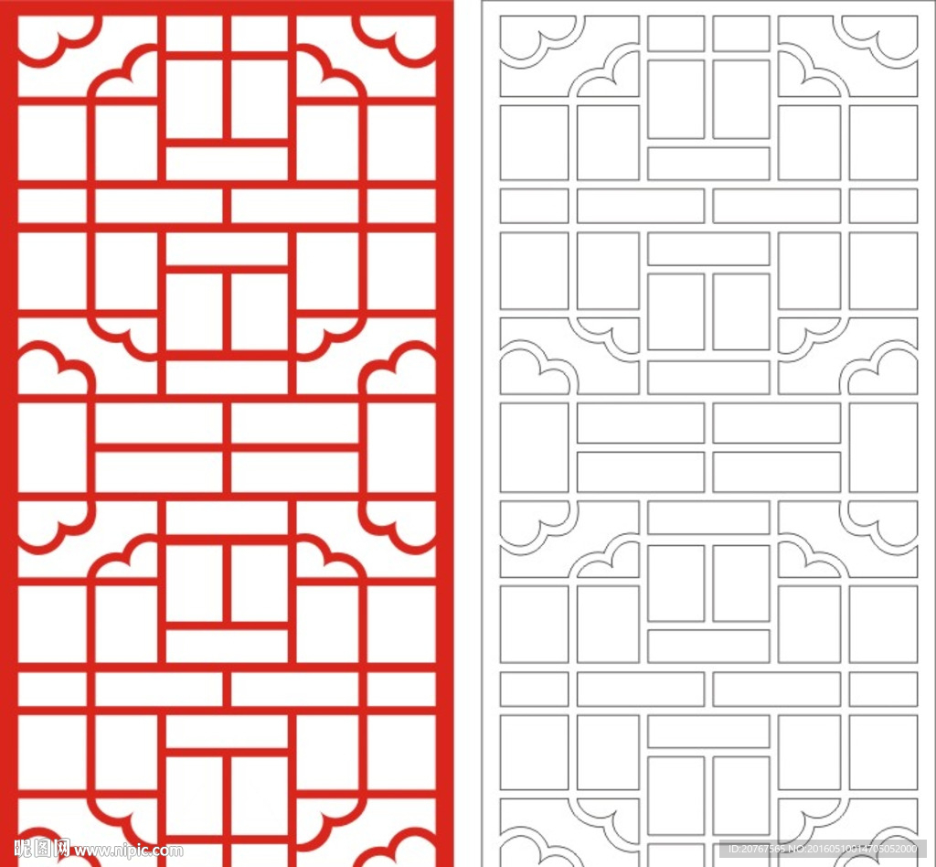 古典花纹 移门花纹 时尚花纹
