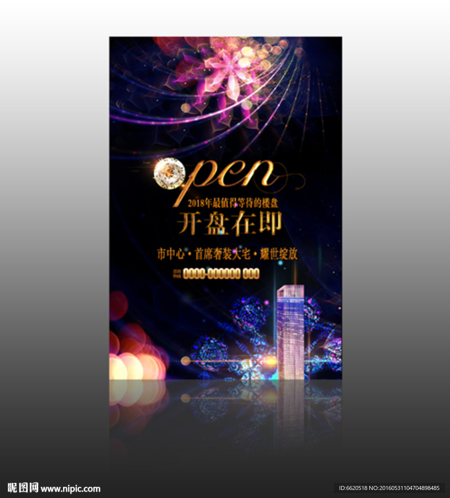 房地产报广 盛大开盘