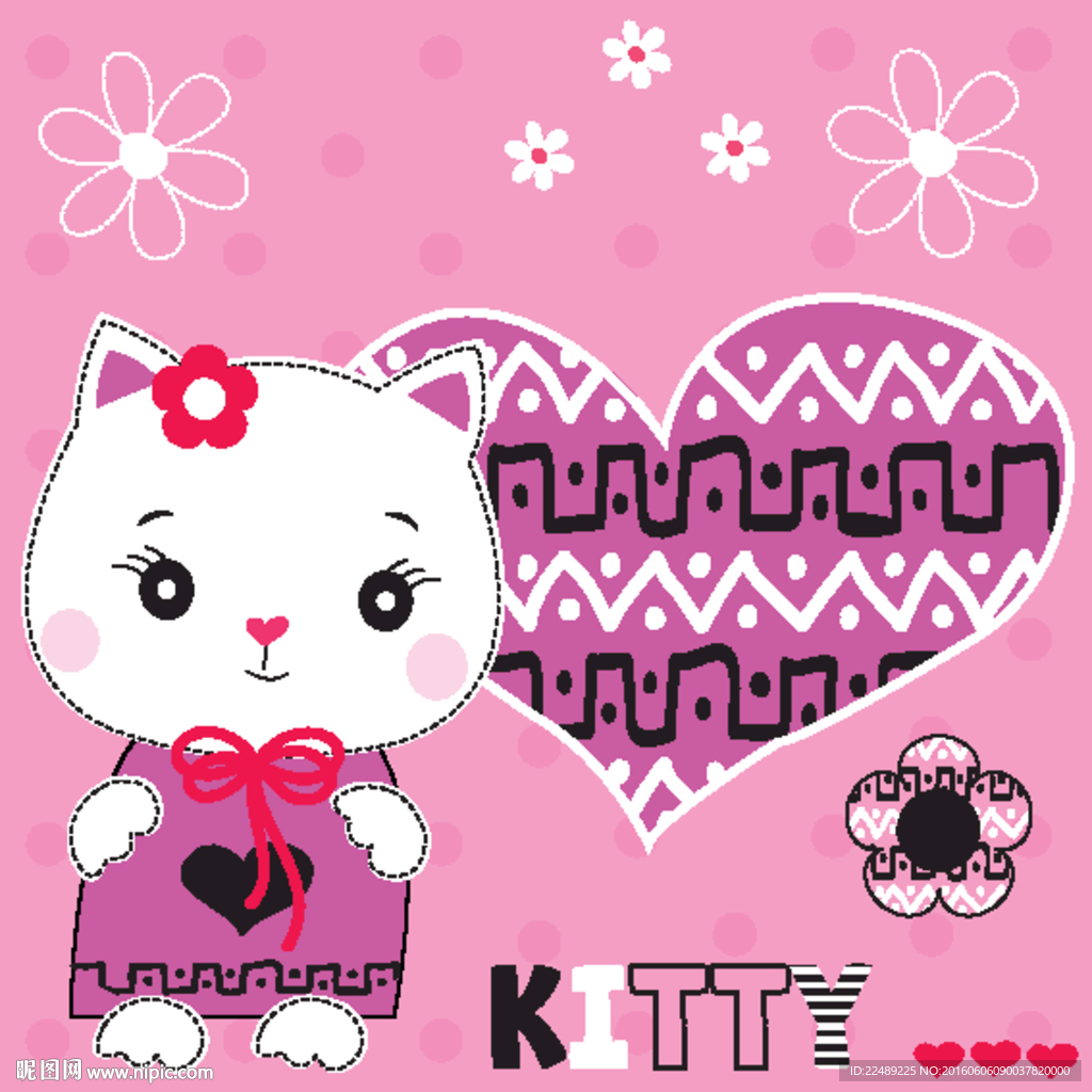 卡通猫（高清分层图）