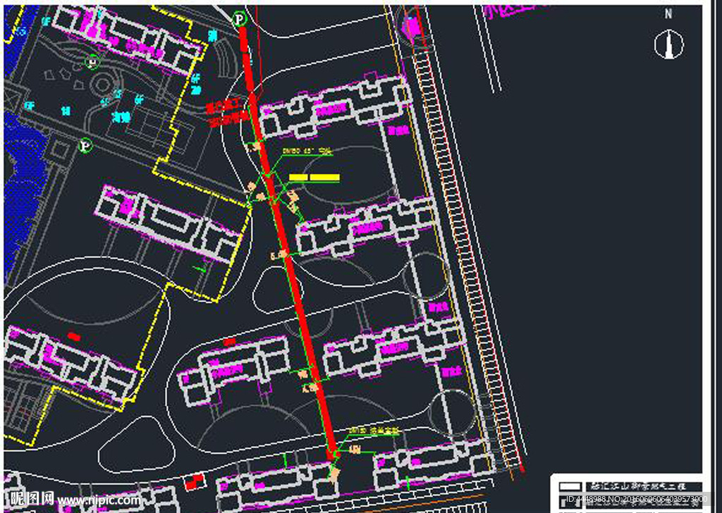 融汇小区江山御景下图纸