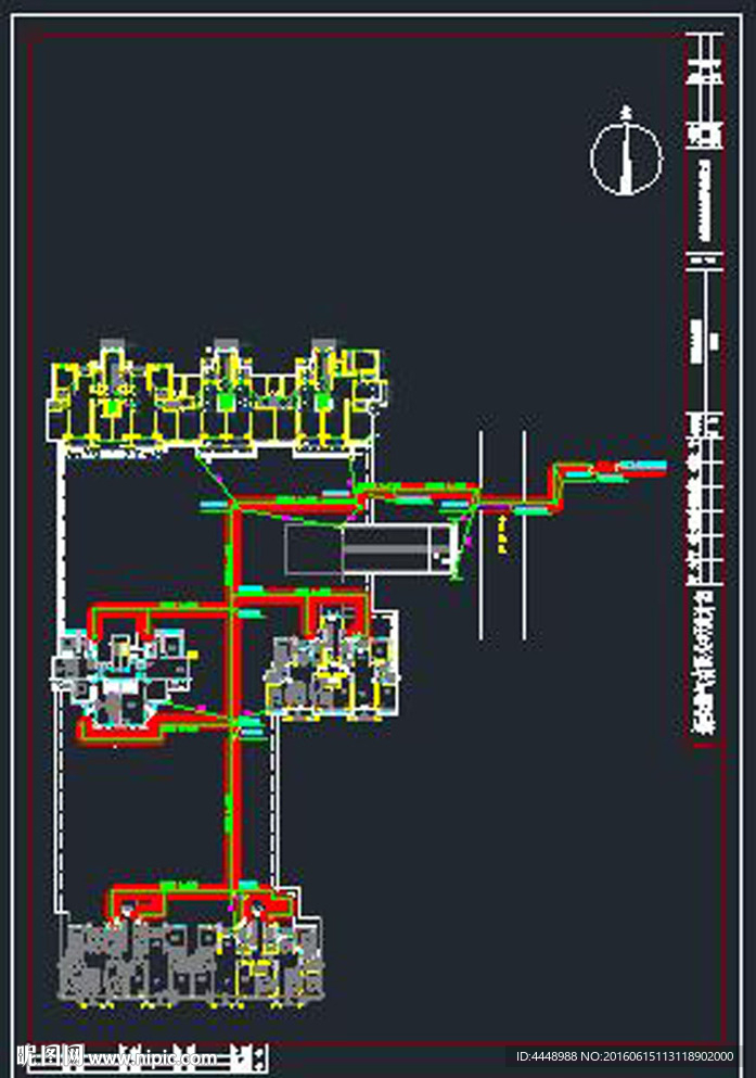 市高层次人才公寓燃气竣工图