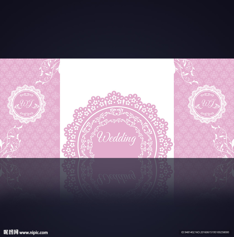 粉紫色欧式浪漫婚礼拱门ps