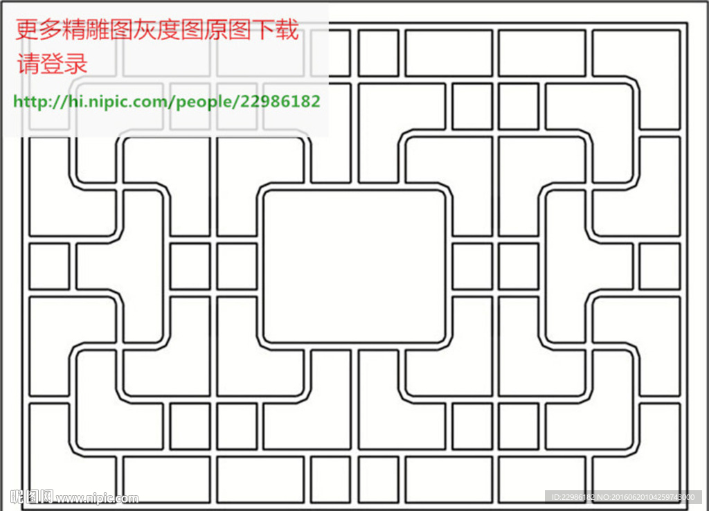 精雕线图 镂空JDP